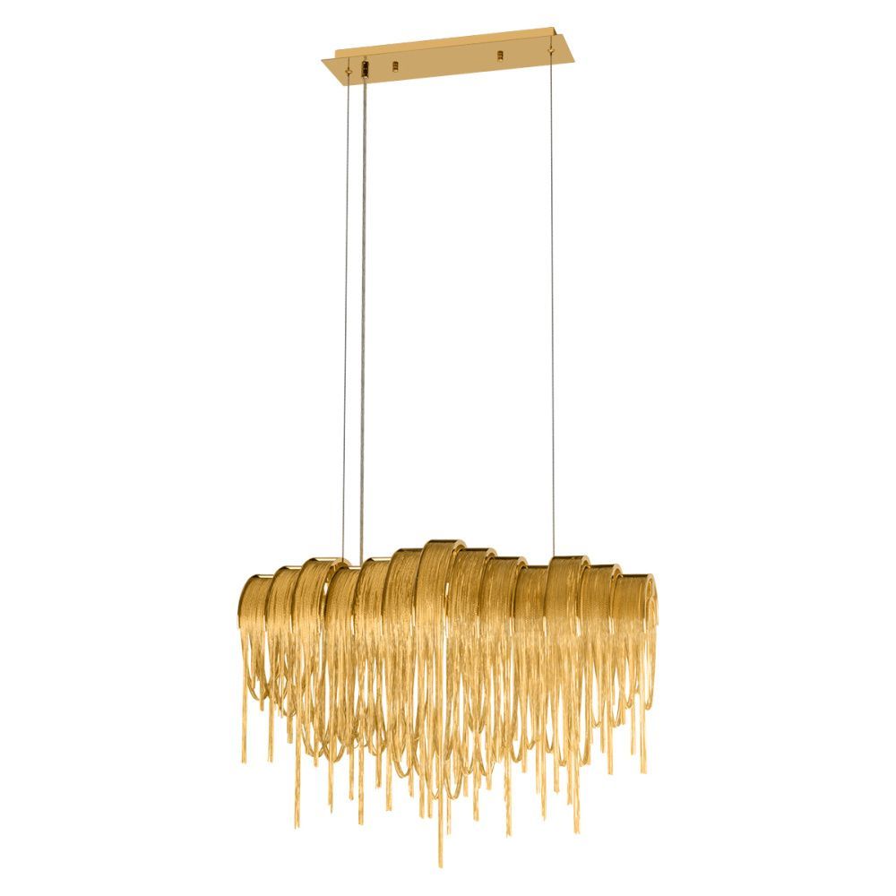 Подвесная люстра 72 см, Loft IT Volver 10404/720L GD, золото