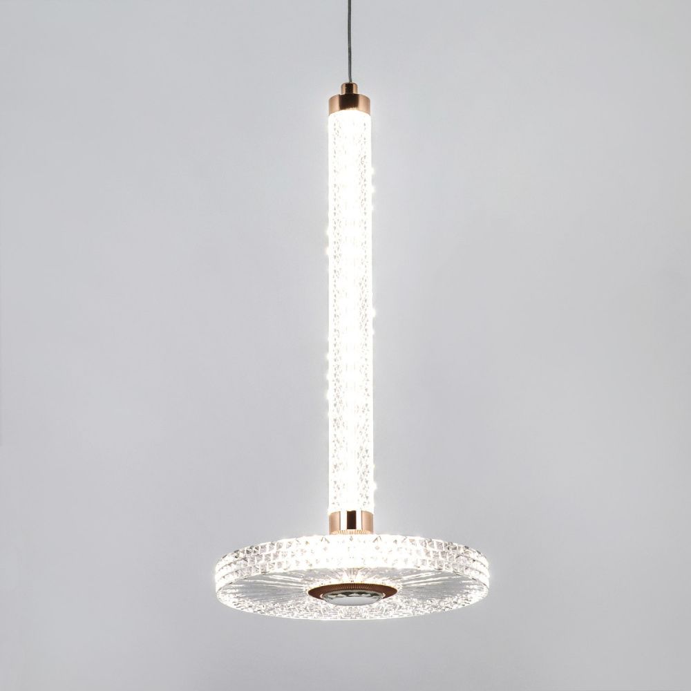 Подвесной светильник 18*18*200 см, LED 15W, 4000K, Золото MODESTYLE MS.89115.1