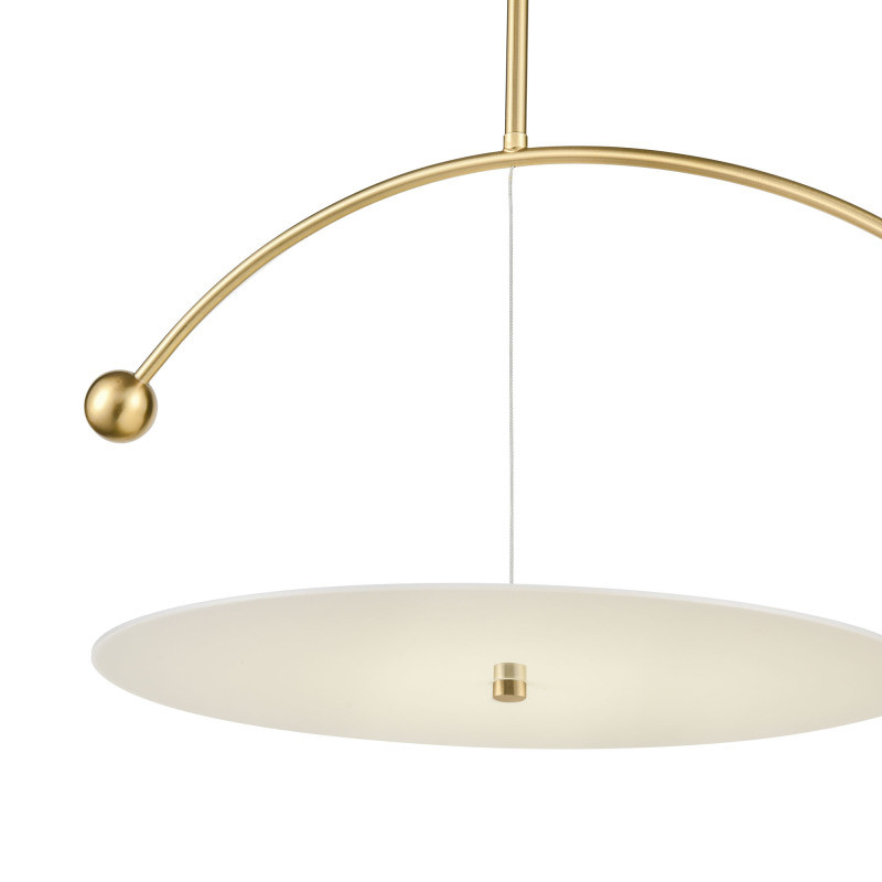 Подвесной светильник  45*180 см, 1*LED латунь Vele Luce Andromeda VL7284P11