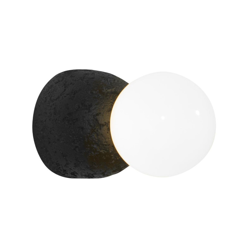 Бра *10 см, 1*E27*40W, Loft It 10109W Dark grey Quill, Черный