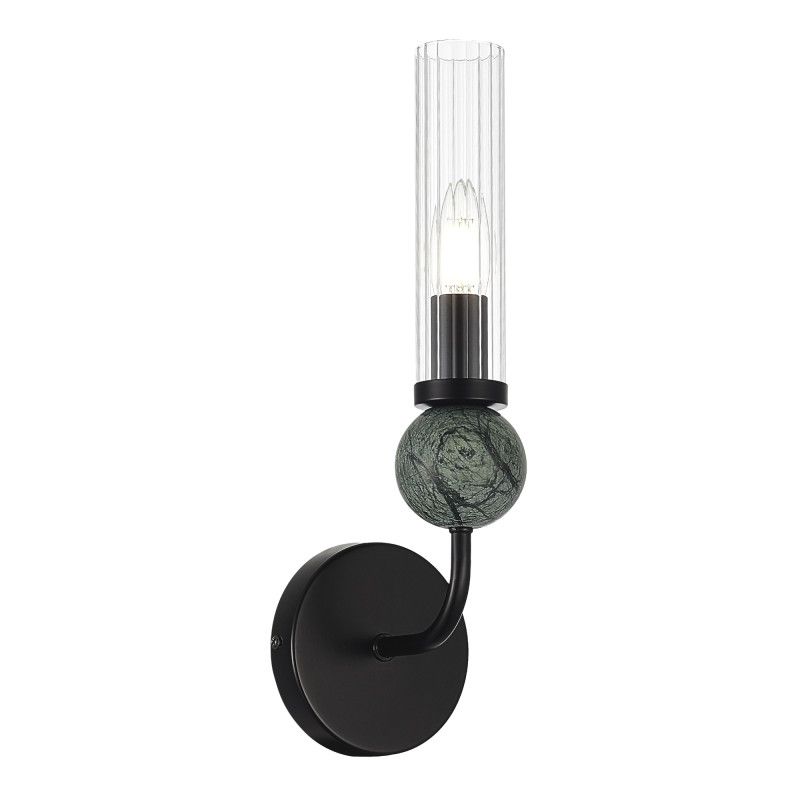 Бра 14*12*39 см, 1*E14*40W, ST-Luce Medea SL1244.401.01, черный