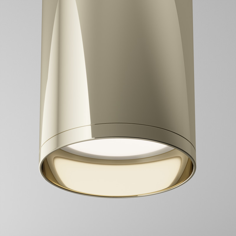 Светильник 6*6 см, GU10 50W, Maytoni Alfa C010CL-01G, золото