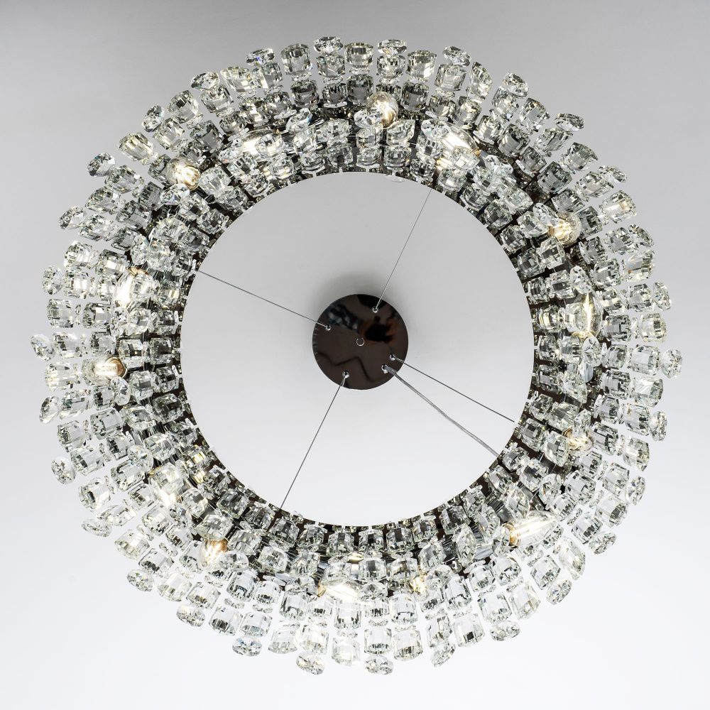 Подвесная люстра 60 см MODELUX ML.837.14 CR хром