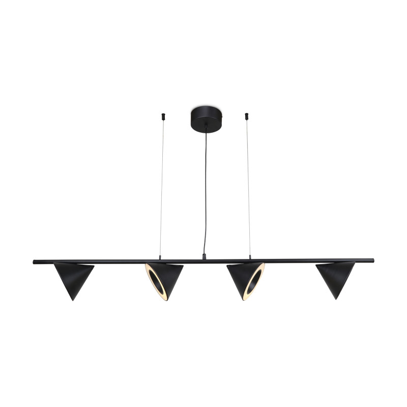 Светильник 120 см, 28W, 3000K, Freya Etro FR6141PL-L28B, черный