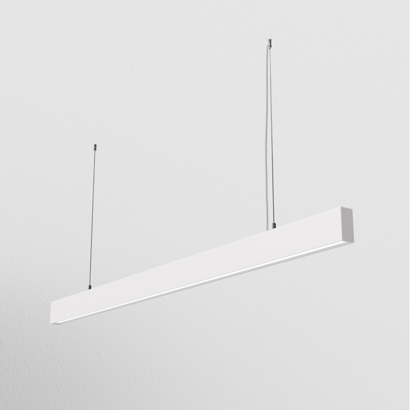 Подвесной светодиодный светильник 120 см Maytoni Vinder P051PL-L40W4K, 40W LED, 4000K, белый