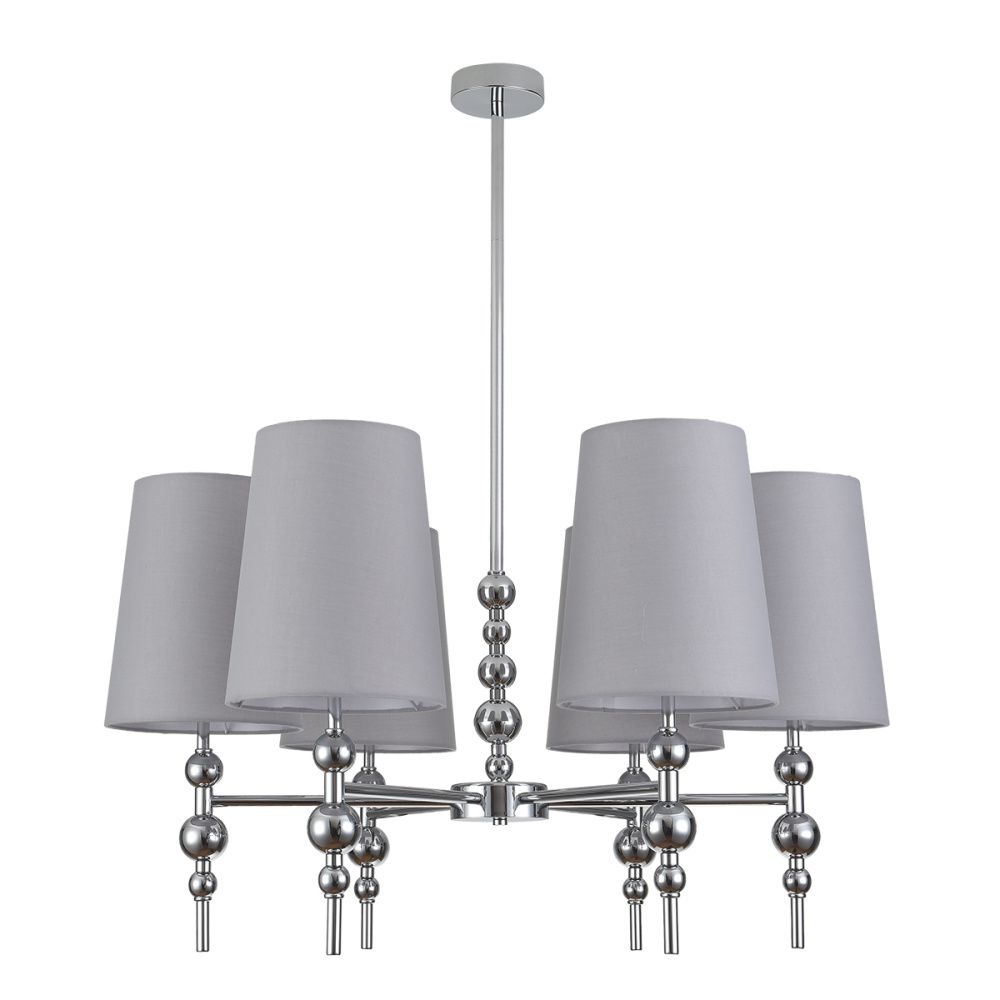 Люстра на штанге 80 см, Lumion Moderni Ilaria 8437/6, хром