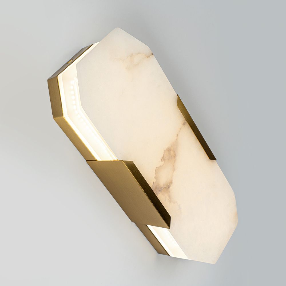 Бра 13*8*-34,5 см, *LED*8W, 4200K, Modestyle  MS.225.350 BS, Латунь