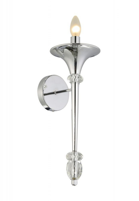 Бра 12*20 см, Crystal Lux MIRACLE AP1 CHROME Хром