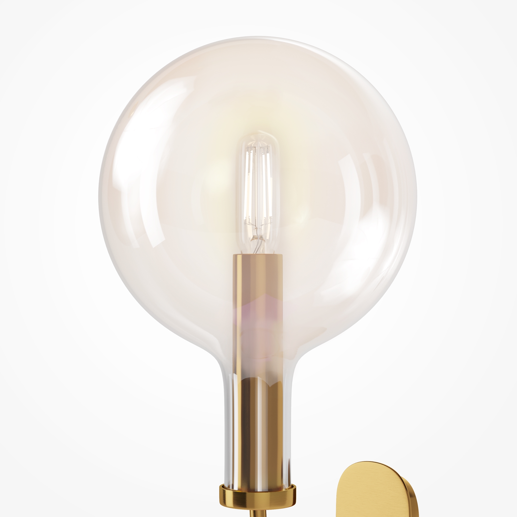 Бра 18*39,7 см, 1*E14, 40W Maytoni Status MOD333WL-01BS, Латунь
