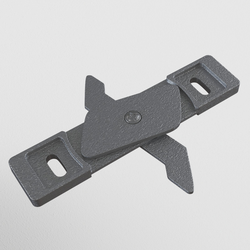 Фиксатор для накладного монтажа S35 серый для накладной трековой системы Maytoni Technical Magnetic track system S35 TRA004HS-21S СерыйIP 20