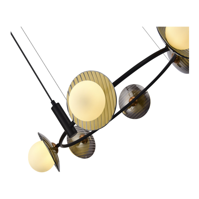 Светильник подвесной NOON 6*G9*5W 4000K ST LUCE SL1521.413.06 черный