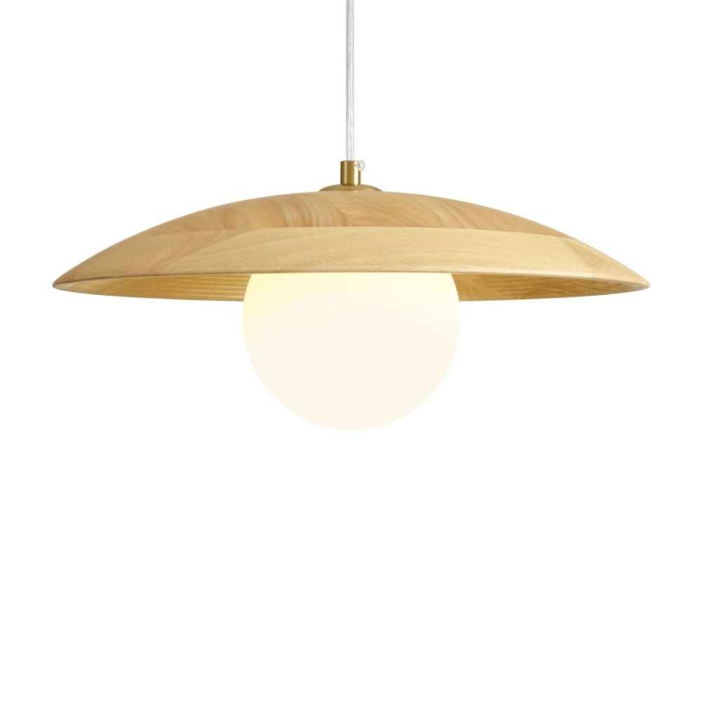 Подвесной светильник 40 см, Freya Albero FR5589PL-01T, латунь-дерево