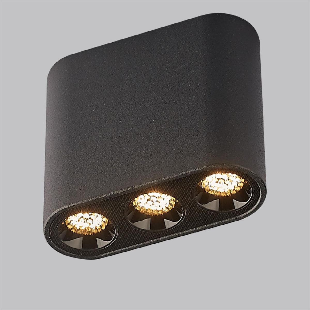 Накладной светильник 6 см, 8W, 3000K, Odeon Light Small 7092/8CL, черный
