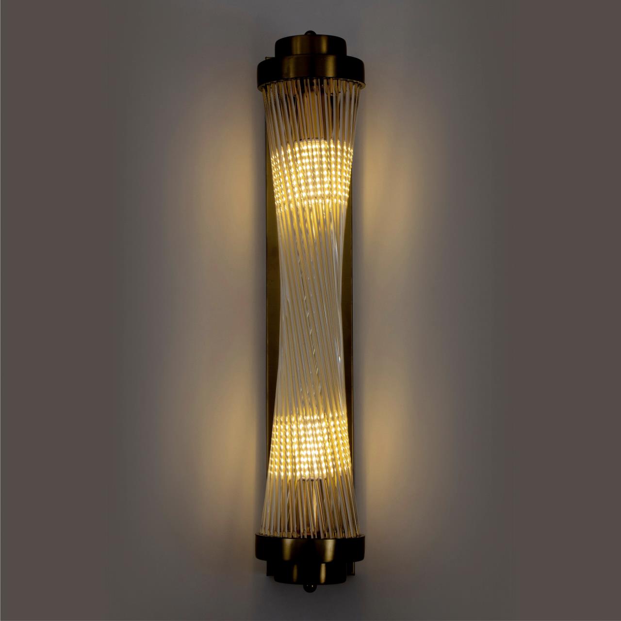 Бра 12*17*45 см, Е14 2x40W, Латунь MODELUX ML.507.450 BS