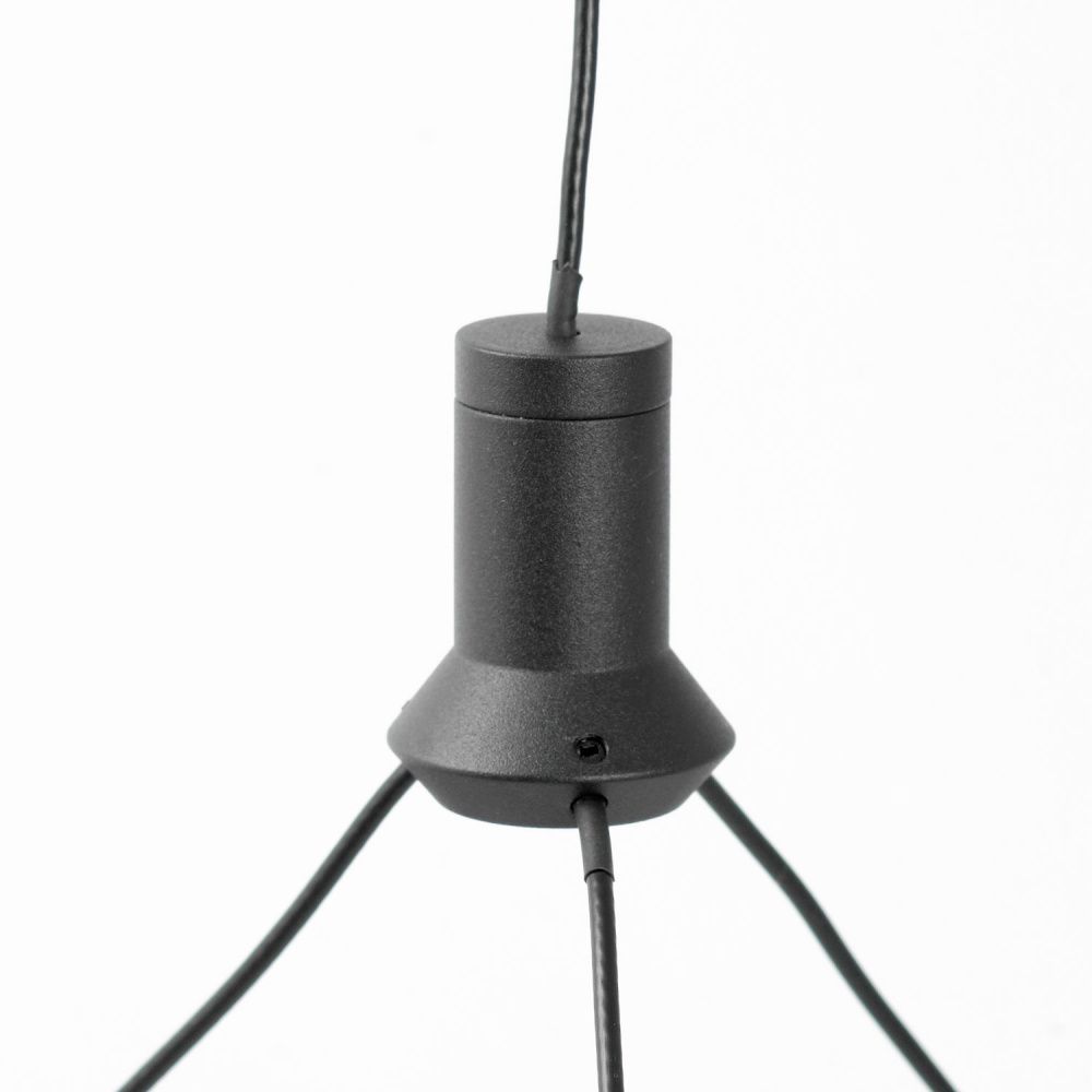 Подвесной светильник *40*35-150 см, 1*LED*40W, 4000K, Lussole Hardin LSP-7433, черный