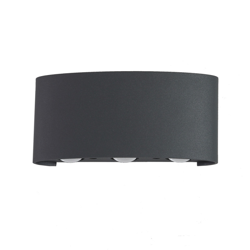 Бра 6*1W, 3000K, 17*4 см, Crystal Lux CLT 023W3 DG Темно-серый