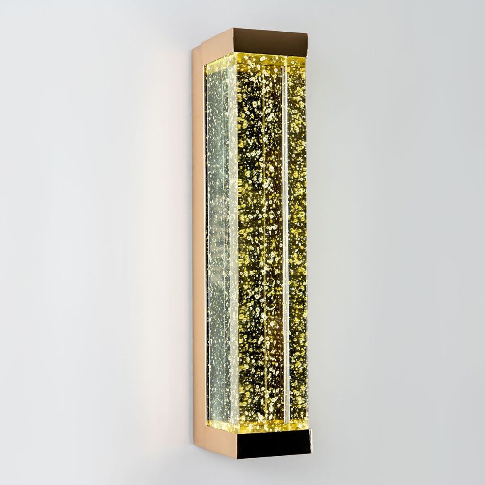 Настенный светильник 9*43 см, LED 10W MODELUX ML.543.430 GD золото