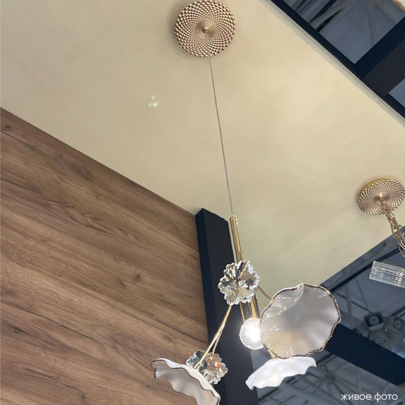 Светильник 28 см, Crystal Lux MARGO SP1, золото
