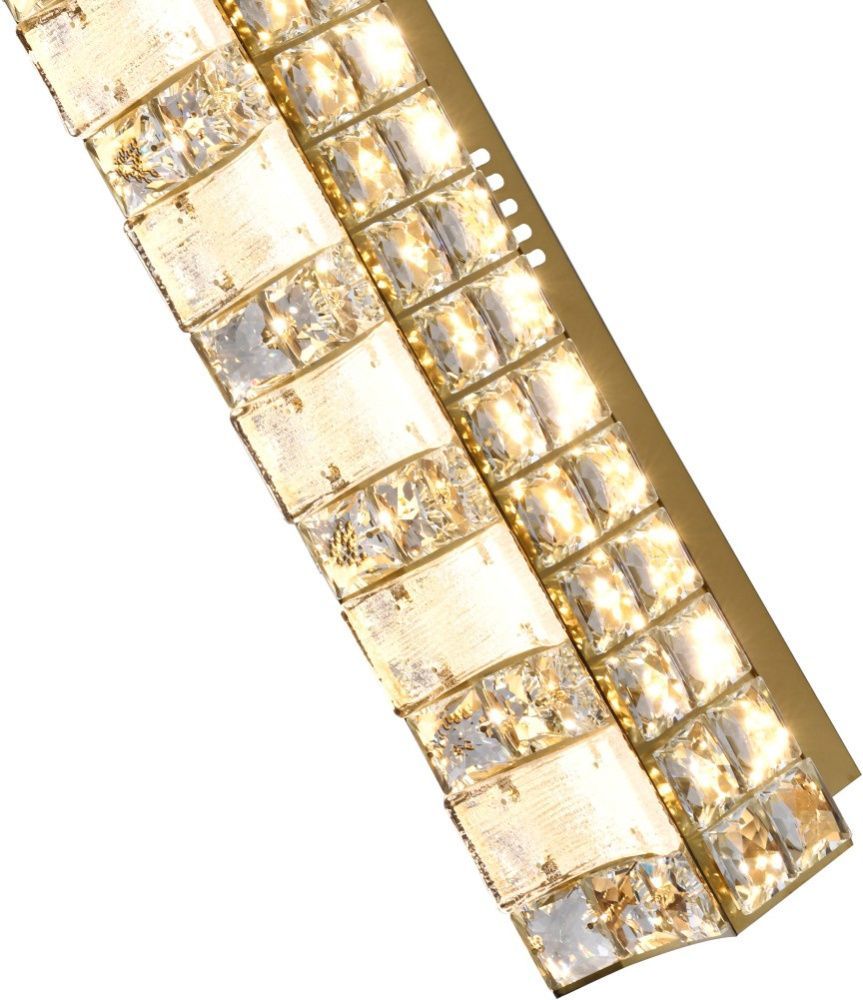 Светильник настенный 48 см, 25W, 3000-6000K, Stilfort 4037/03/01W, золото