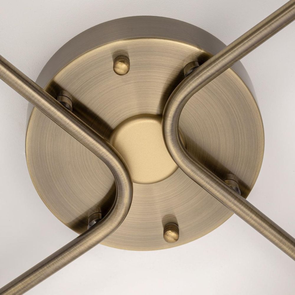 Потолочная люстра 45 см, 48W, 3000-5500K+RGB, Citilux Адам смарт CL228A143, бронза