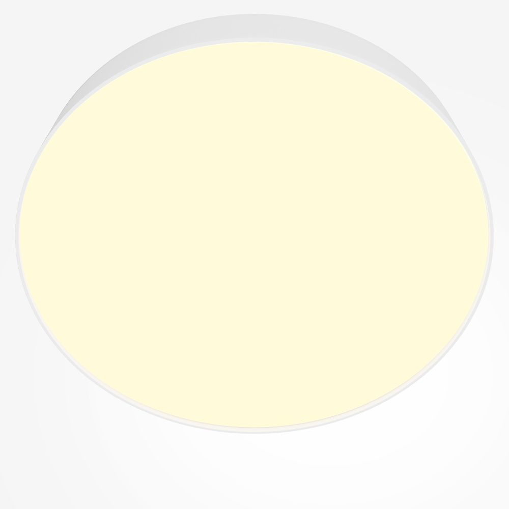 Потолочный светильник 6 см, LED*45W, 2700K, Maytoni Zon 120° C032CL-45W2.7K-RD-W, Белый