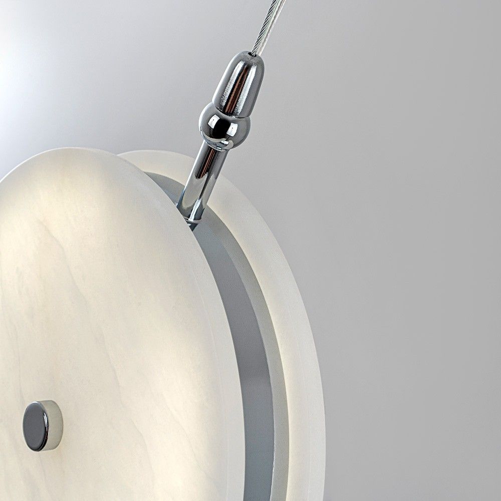 Подвесной светильник 20*4,5*40/125 см, LED 8W MODESTYLE MS.177.1 CR хром