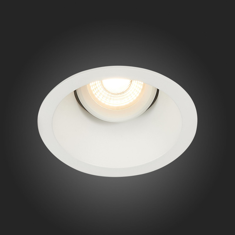 Встраиваемый светильник 10/8.5 см, GU10, IP20 ST LUCE ST207.508.01 Белый