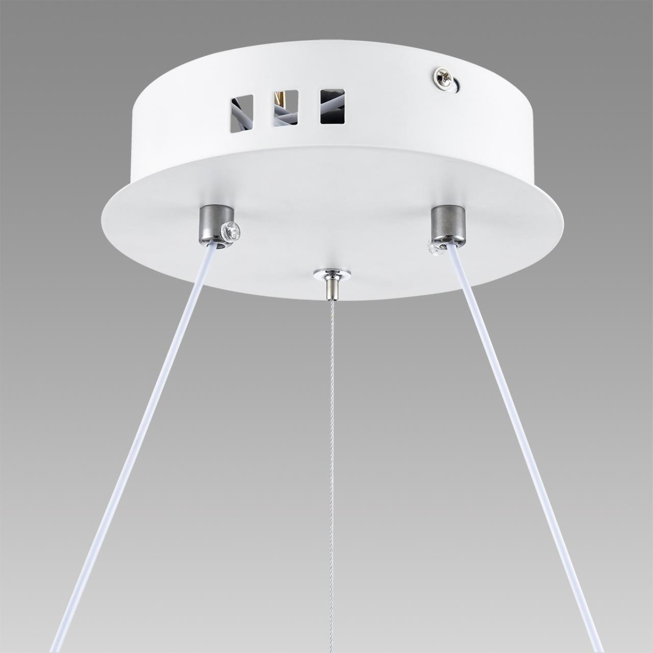 Люстра подвесная 50*120 см, 1*LED*38W 3000-6000K Lumion FELISITI 8104/38L белый