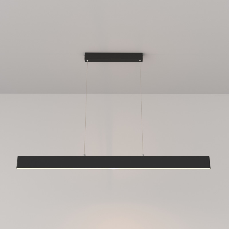 Светильник LED 120 см, 30W, 3000K Maytoni Step P010PL-L30B, черный