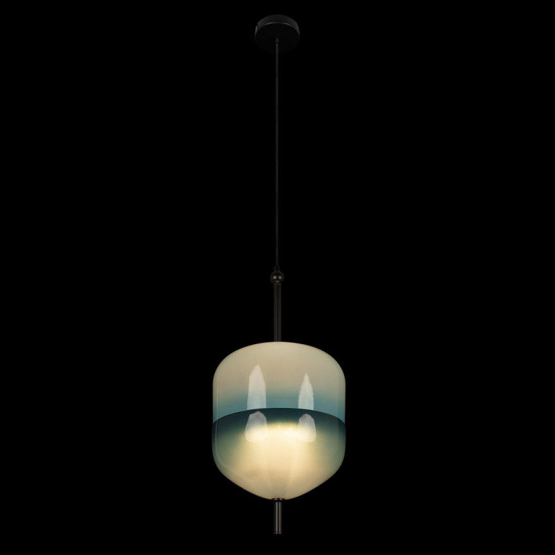Подвесной светильник 25 см, 1*LED*16W 3000K черный Loft It Venice 10223/D Blue