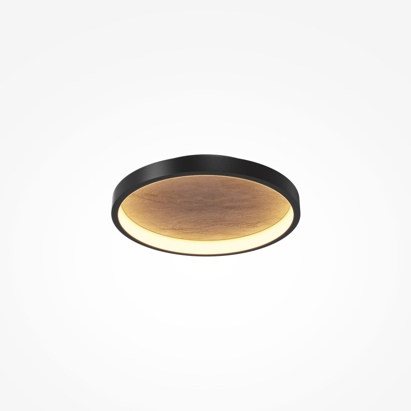 Накладной светильник 40,5*7 см,  LED, 27W, 3000К, Maytoni Orign MOD311CL-L27B3K черный