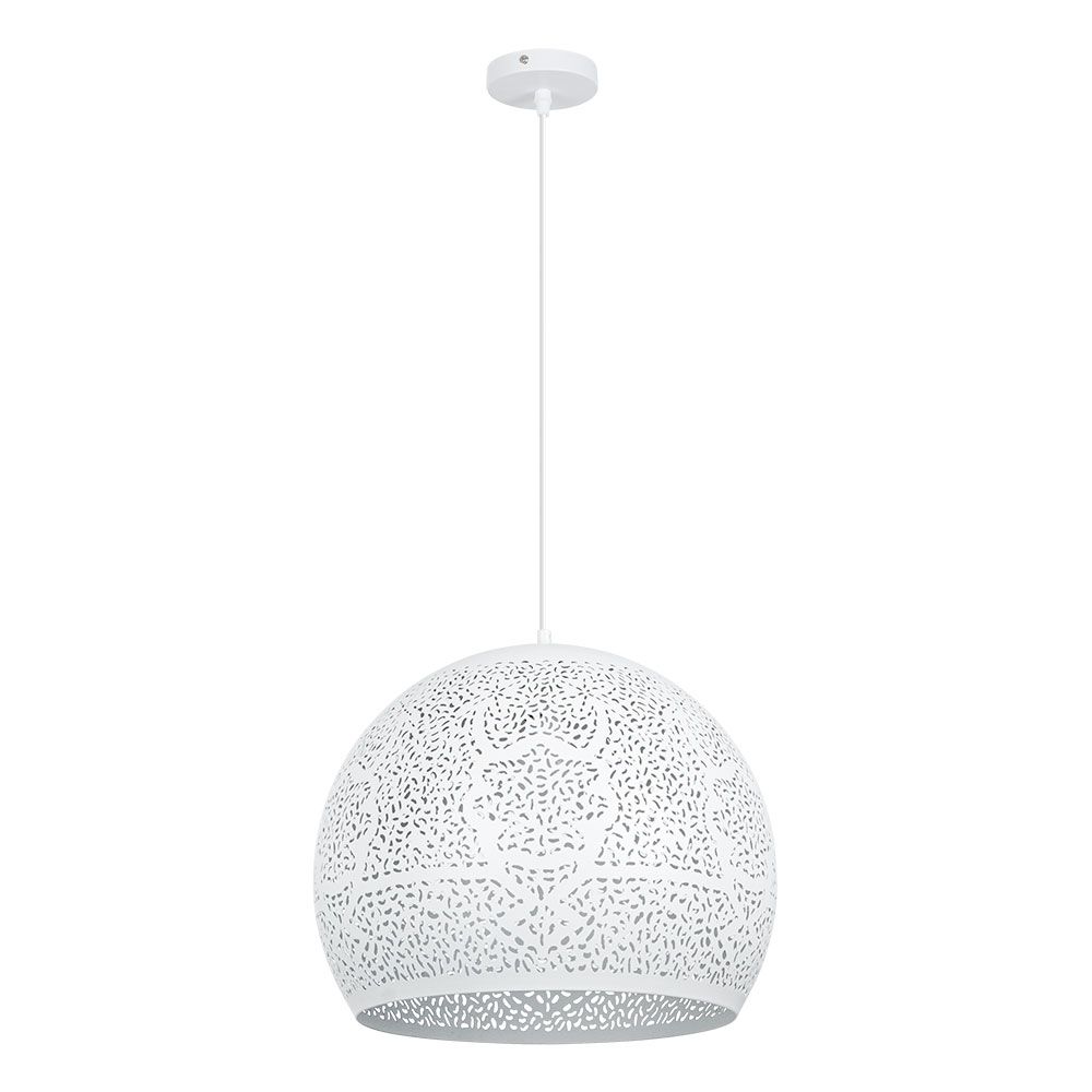 Подвесной светильник 40 см, Arte Lamp Celesta A7057SP-1WH, белый
