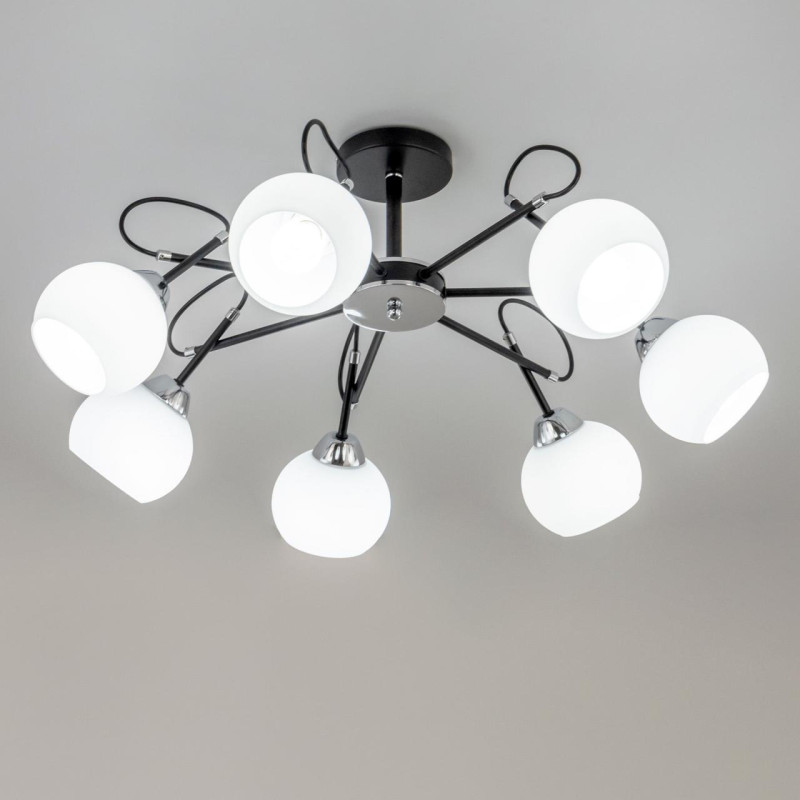 Люстра 72 см Citilux Стивен CL141271 черная