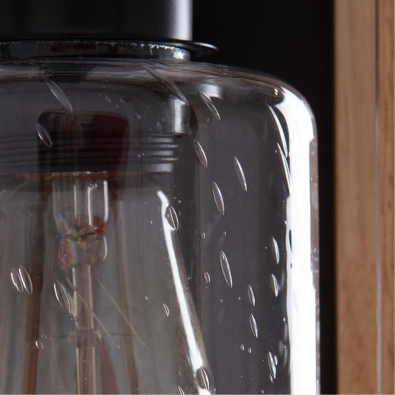 Бра Arte Lamp DUBLIN A7025AP-1BK черный/бежевый