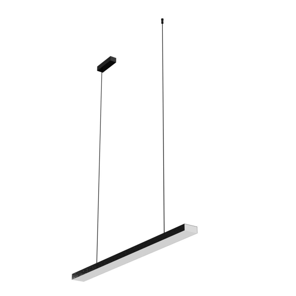 Светильник подвесной 100*8-200 см, 1*LED*24W, 3000-6000K, Lightera James LE107L-100B WIFI, Черный
