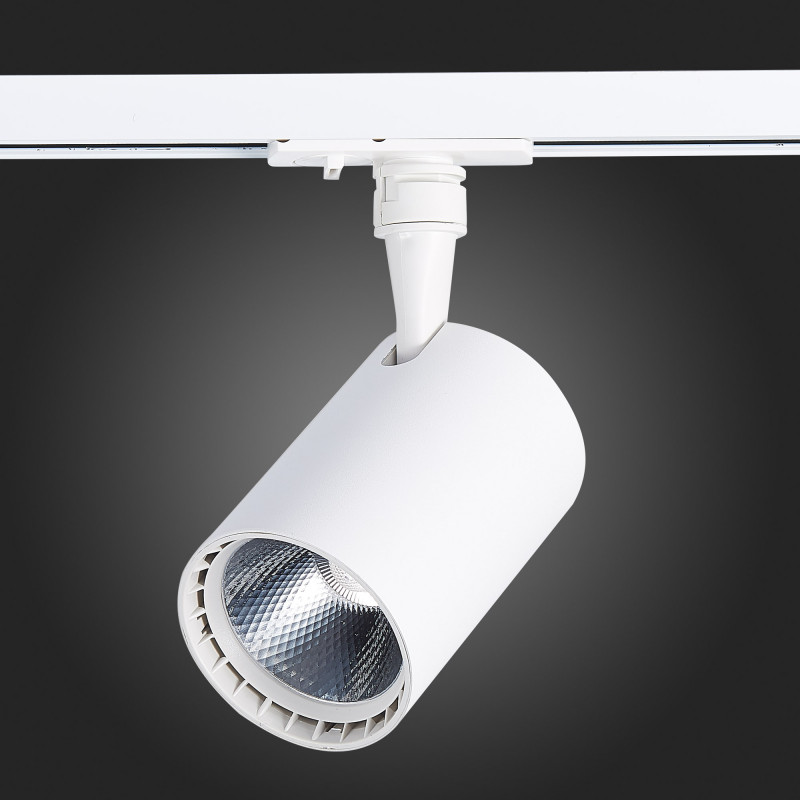 Трековый светильник 12*8 см, 20W, 3000K ST LUCE ST351.536.20.36 Матовый белый