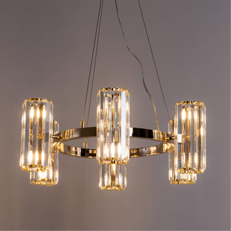 Светильник 65 см, Arte Lamp Santorini A1049SP-12GO, золото