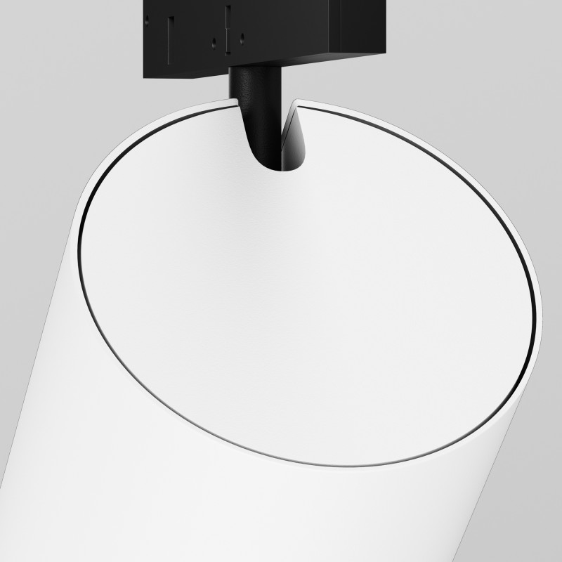 Трековый светильник 4,5*5,8 см, LED 9W 3000K Maytoni Technical Accessories for tracks Levity Focus Led TR187-1-9W3K-M-BW черно-белый