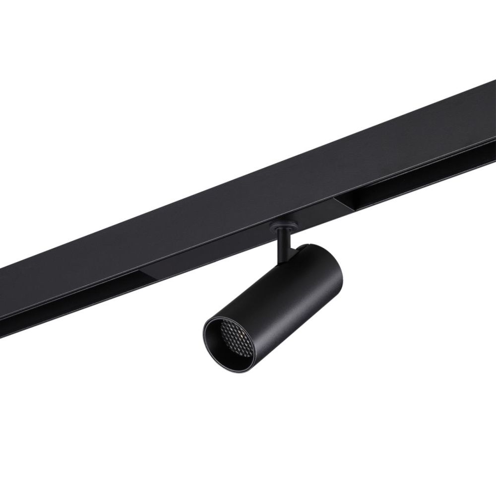 Cветильник  18*4,3*15 см, 1*LED*12W, 3000/4000/6000K, Novotech VECTOR PORT 359956, черный,