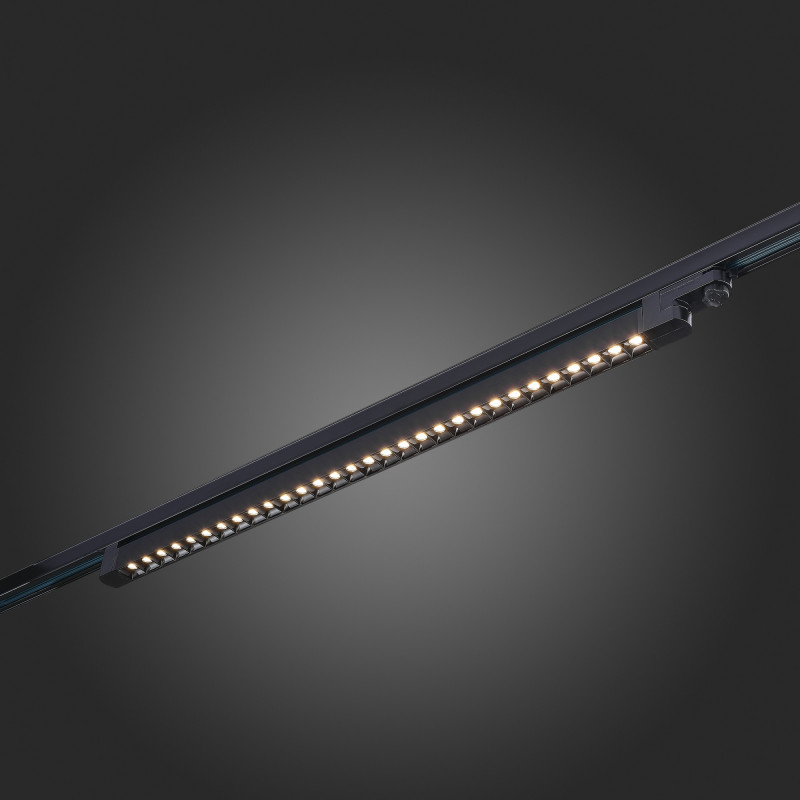 Трековый светильник 94*3 см, 30W 3000K ST LUCE Трехфазная трековая система ST662.436.30 Черный