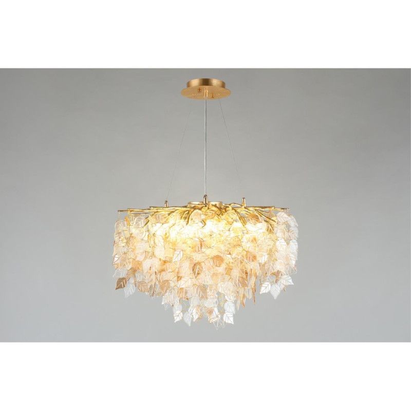 Подвесная люстра 60*80-190 см, 10*G9, 5W, Aployt Rochell APL.850.03.10, золотой