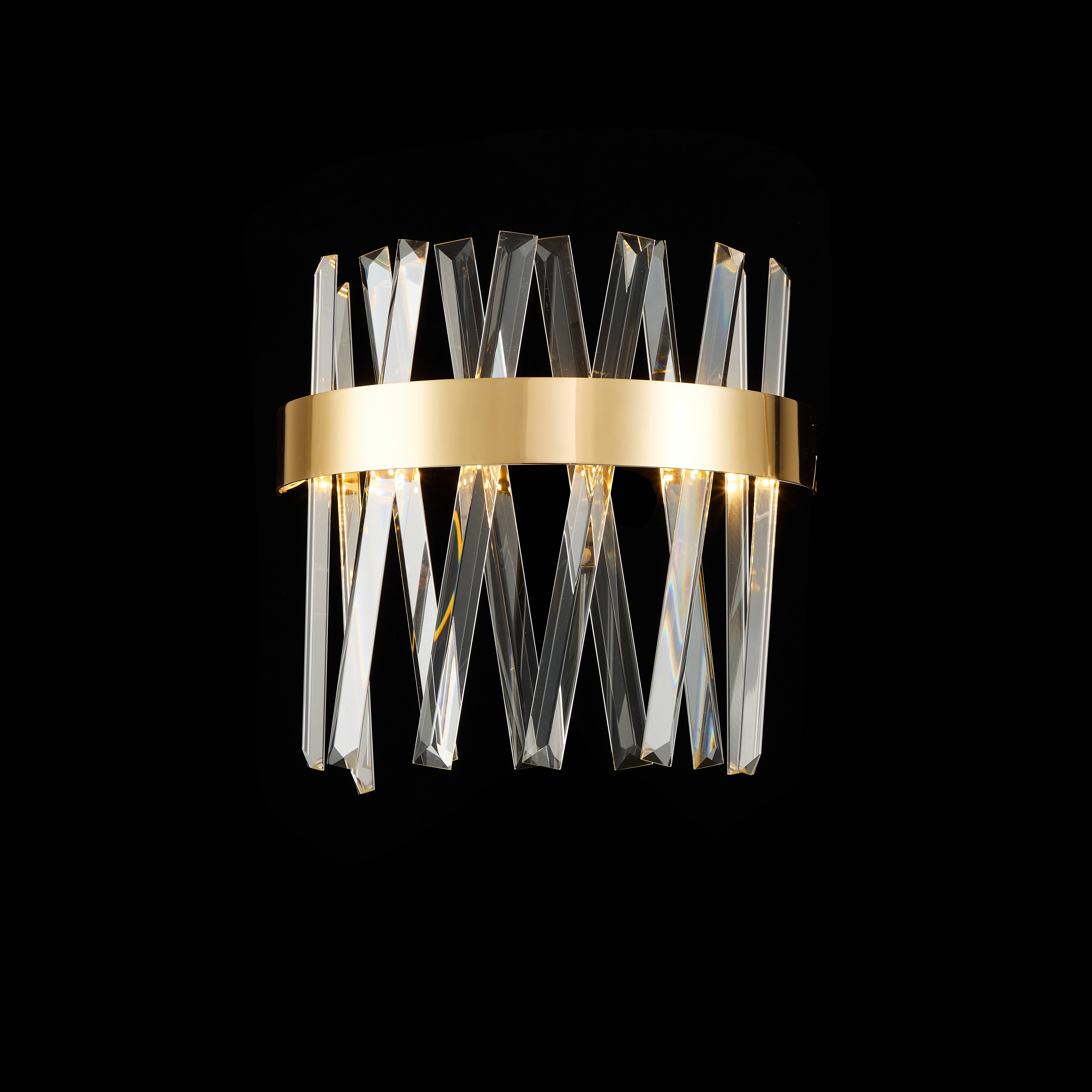 Бра Ø300 x H280, мм, 12W 3000-6000K, H GOLD (Золото) NewRgy Y96-ф300*H280 H-GOLD