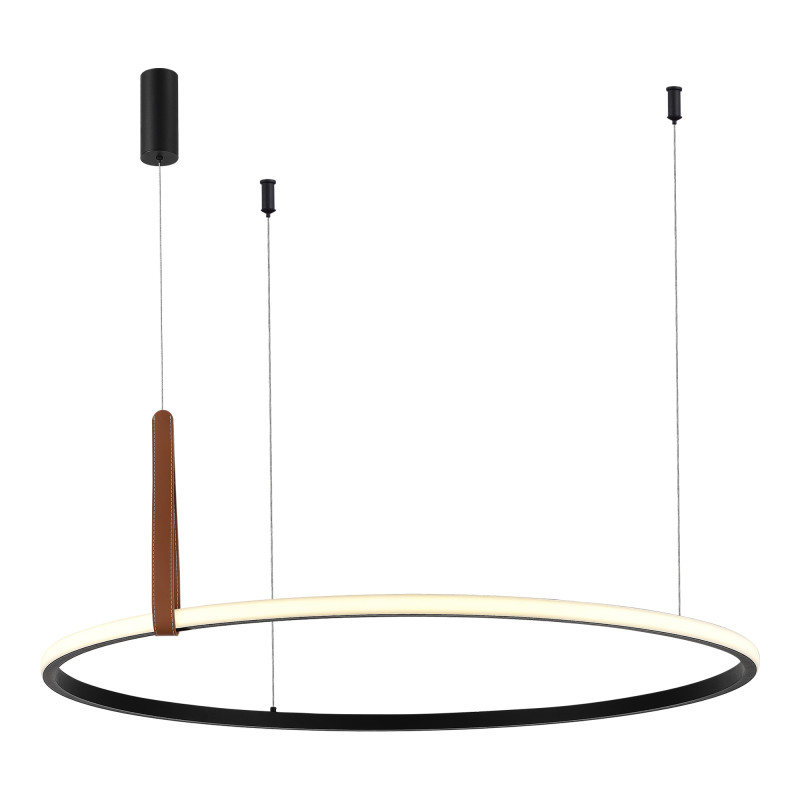 Светильник подвесной светодиодный ST LUCE, SL6131.403.42 SHAPE, LED 42W, 4000K, черный 