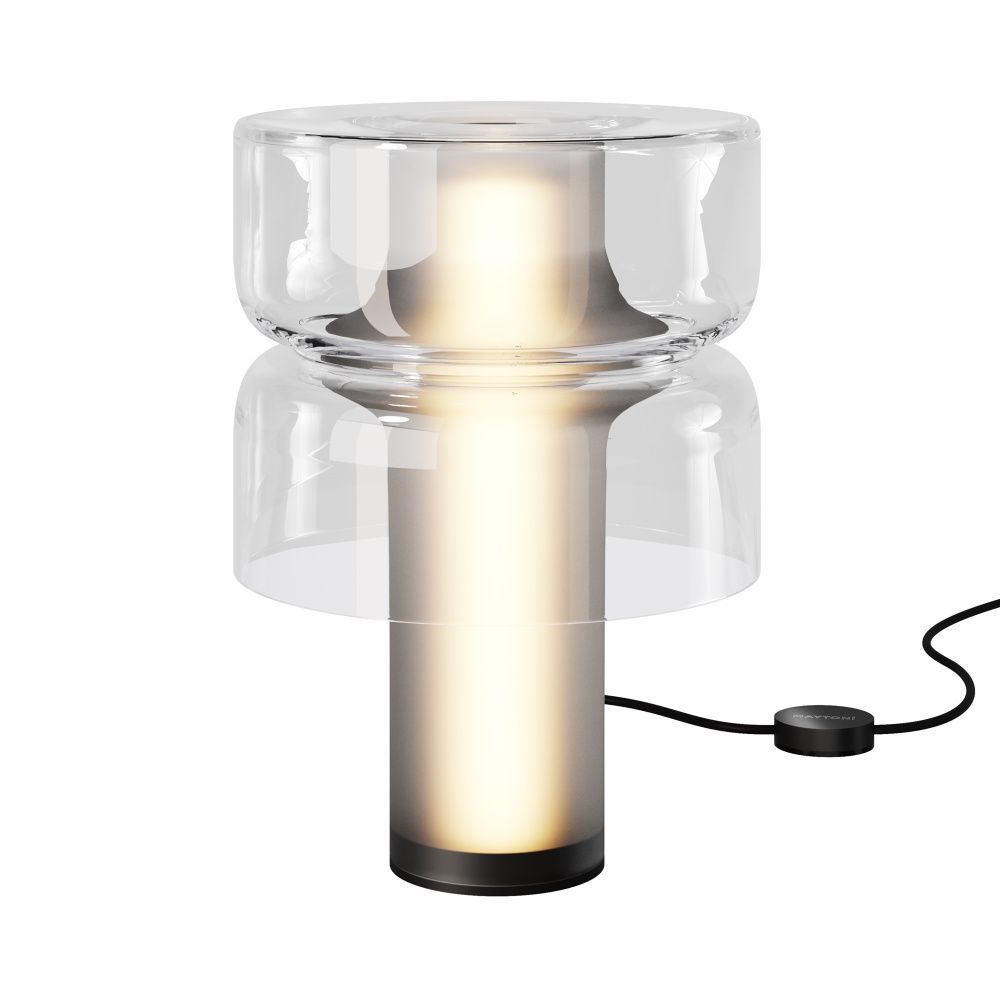 Настольная лампа *22*-31 см, *LED*9W, 3000K, Maytoni Vetro MOD485TL-L9GR3K, Серый