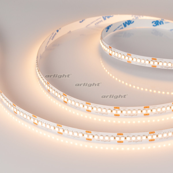 Лента RT-A240-10mm 24V Warm2700 (19.2W/m, IP20, 3528, 5m) (Arlight, 19.2 Вт/м, IP20) 017428(1). Цена указана за 5 метров. Продается кратно 5 метрам.