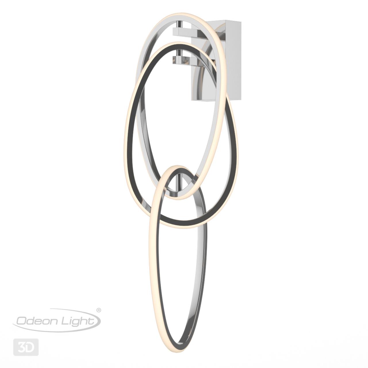 Бра Odeon Light Space 4891/33WL Хром