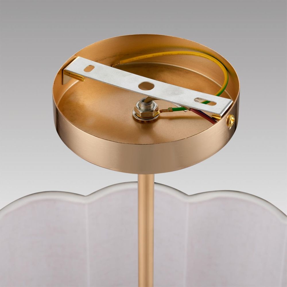 Люстра потолочная *64*54,5-54,5 см, 7*E14*40W, Lumion Kortni LUM8287/7, золотой