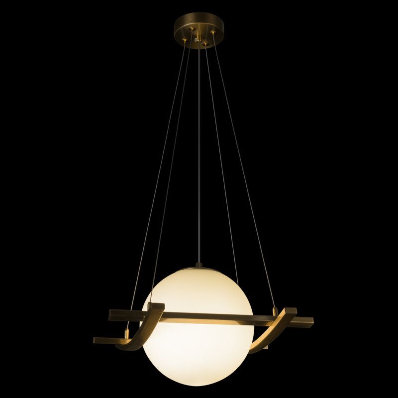 Подвесной светильник 32*32*-22,5 см, 1*E27*40W, LOFT IT Swing 10424/200, бронзовый