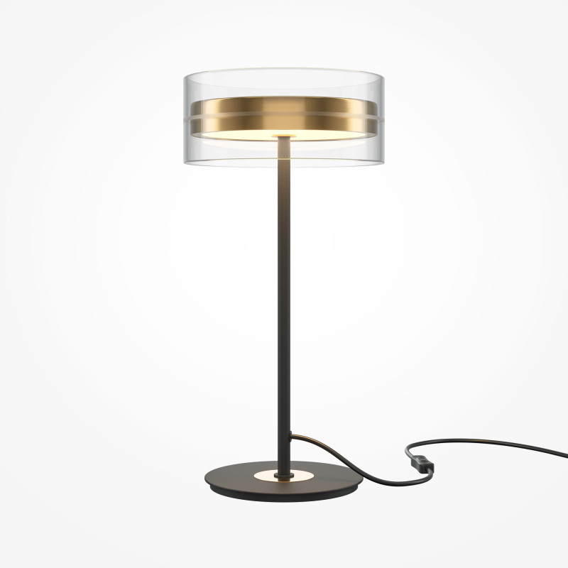 Настольная лампа 20*20*41 см, LED, 3000К, Maytoni Dress code MOD348TL-L14BBS3K черный