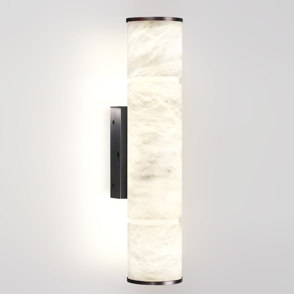 Бра 40 см, 12W, 3000/4000K, Odeon Light MARBELLA 6675/12WA, темная латунь